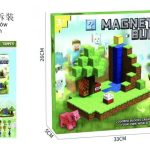KLOCKI MAGNETYCZNE 132PCS MINECRAFT 3410839