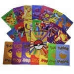 KOLOROWE KARTY POKEMON  ZESTAW 55SZT 3411120