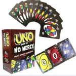 Gra UNO NO MERCY- Bestseller! bez litości nowe wydanie Mattel karty 3411239
