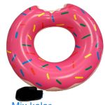 DUŻE DMUCHANE KOŁO DO PŁYWANIA ARBUZ KÓŁKO 80CM 3411320