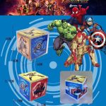 KOSTKA RUBIK AVENGERS  SWIECĄCE 3411468