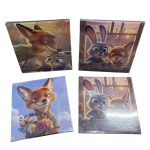 Half diamentowy ZOOTOPIA 20X20CM 3412129