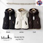Kamizelki DAMSKA _ Size 3-7xl_ paczka 5szt _1KOLOR 2227895