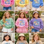 Bluzy DZIECIĘCA size 4-14 lat_ paczka 12szt _mix kolor 8210298