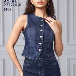 Kamizelki Jeansowe DAMSKA _ Size xs-xl_ paczka 10szt _ 3295221