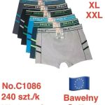 Bokserki MĘSKA size m-2xl_paczka 24szt_mix kolor 9736547