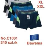 Bokserki MĘSKA size m-2xl_paczka 24szt_mix kolor 9736556