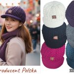 Czapki Damskie_ paczka 12szt_ mix kolor 9736983