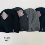 Czapki Męskie_ paczka 12szt_ mix kolor 9737061