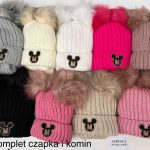 Komplety Czapki Damskie _ paczka 10szt_mix kolor 9737729