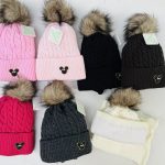 Komplety Czapki Damskie _ paczka 10szt_mix kolor 9737728