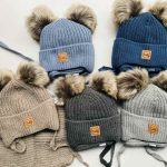 Komplety Czapki Damskie _ paczka 10szt_mix kolor 9737725
