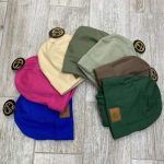 Komplety Czapki Damskie _ paczka 12szt_mix kolor 9737701