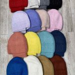 Komplety Czapki Damskie _ paczka 12szt_mix kolor 9737700