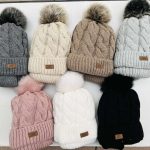 Komplety Czapki Dasmkie _ paczka 10szt _mix kolor 9737665