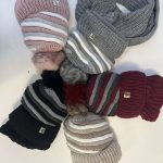 Komplety Czapki Dasmkie _ paczka 10szt _mix kolor 9737659