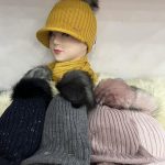 Komplety Czapki Dasmkie _ paczka 10szt _mix kolor 9737657