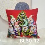 Nowy poszewki velu świąteczny 40*40cm paczka：10szt 1 kolor 9738100