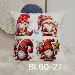 Nowy poszewki velu świąteczny 40*40cm paczka:10szt 1 kolor 9738094