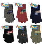 Rękawiczki Dziecięce_ paczka 12par_mix kolor 9737387