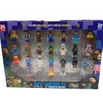 MINECRAFT ZESTAW 24pcs FIGURKI KLOCKI LUDZIKI 7164505