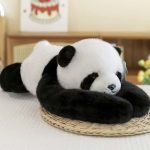 Maskotka PLUSZOWY LEŻĄCA PANDA 60CM