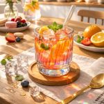 AGD -Tęczowa szklanka z szklaną słomką_12szt/Paczka 3781861