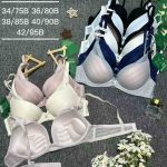 Biustonosz damskie_ Miska B 75-95 paczka 6szt _1 kolor