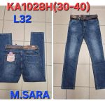 Spodniejeansowe MĘSKA _ Size 30-40_ paczka 12 szt 1127993