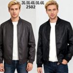 Kurtki skórzane MĘSKA_ Size 52-64 _paczka 7szt_1kolor 5571409