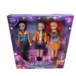 KPOP ŁOWCY HUNTRI ZESTAW RUMI ZOEY MIRA K-POP DEMON HUNTERS 3 LALKI 30CM M3