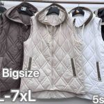 Kamizelki Damskie _size 3-7xl_paczka 5szt 1 kolor 4502971