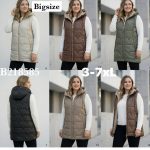 Kamizelki Damskie _size 3-7xl_paczka 5szt 1 kolor 4503637