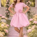 Sukienki DZIECIĘCA size 4-14 lat_ paczka 6szt _1 kolor 9872952