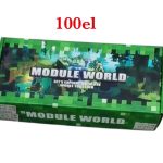 KLOCKI MAGNETYCZNE BLOKI MINECRAFT 100 SZT. 9718677