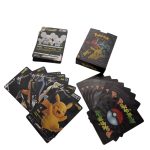 NOWY CZARNE KARTY POKEMON LEGENDARNE KOLEKCJONERSKIE BLACK ZESTAW 55 SZTUK 9718921