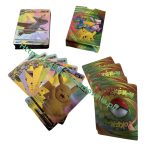 NOWY TĘCZOWE KARTY POKEMON 55 SZTUK KART KOLEKCJONERSKICH POKEMON 9718922