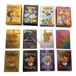 KARTY POKEMON 4W1 220 SZTUK ZOŁTE – CZARNE – SREBRO-TĘCZOWE 9718934