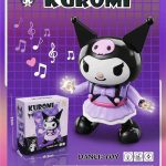 Robot Kuromi Saniro Interaktywny Figurka Zabawka Tańczy Śpiewa Świeci 23cm 9719326