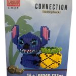 KLOCKI 3D DUŻA FIGURKA STITCH NIEBIESKI ZESTAW KLOCKÓW 1113 EL 9719334