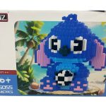 KLOCKI 3D DUŻA FIGURKA STITCH NIEBIESKI ZESTAW KLOCKÓW 1467 EL 9719336