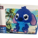 KLOCKI 3D DUŻA FIGURKA STITCH NIEBIESKI ZESTAW KLOCKÓW 3454 EL 9719338