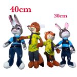 40CM Maskotek ZOOTOPIA Judy Hopps Policjantka Zwierzogród MIX 9719920