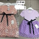 Sukienki DZIECIĘCA size 2-5 lat_ paczka 4szt _1 kolor 9295197