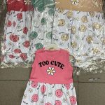 Sukienki DZIECIĘCA size 4-8 lat_ paczka 4szt _1 kolor 9295198