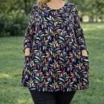 Tuniki Damskie Polskie_ standard_ paczka 4szt 1 kolor 8240992