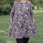 Tuniki Damskie Polskie_ standard_ paczka 4szt 1 kolor 8240993