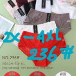 Majtki damskie _ Size 2-4XL_ paczka 24szt _mix kolor 4974002