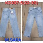 Spodnie jeansowe MĘSKA_ Size 32-38_ paczka 12 szt_ 1089546