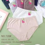 Majtki damskie _ Size XL-3XL_ paczka 24szt _mix kolor 3237546